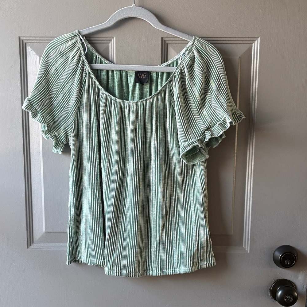 Greet stripe shirt